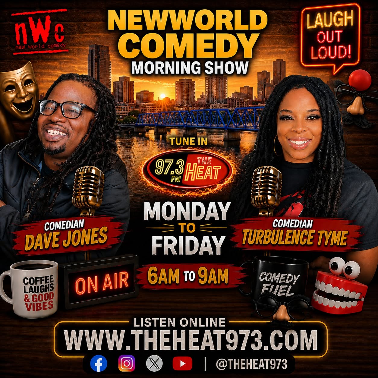 New World Comedy Morning Show